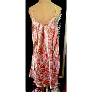 Do Not Disturb Paisley Print Robe & Gown Set Size L Feminine Girly Cottagecore